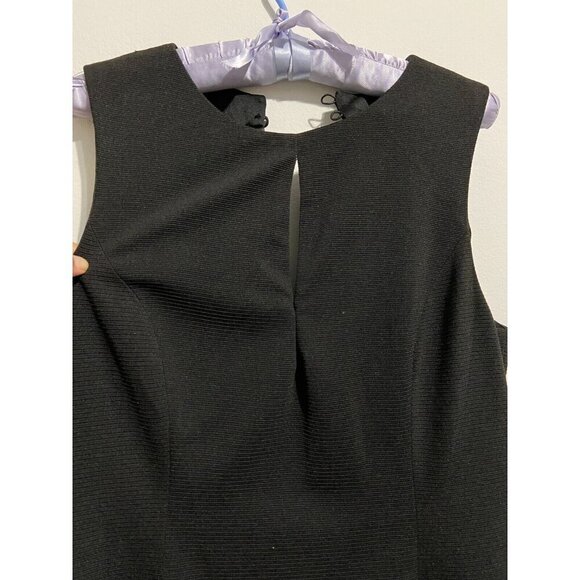 Sparkle & Fade Women's Sleeveless Black Fitted Dress Size L - Picture 9 of 13